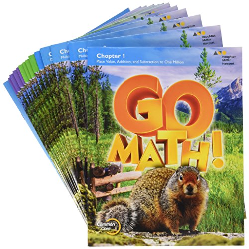 Go Math!: Multi-Volume Student Edition Bundle Grade 4 2015