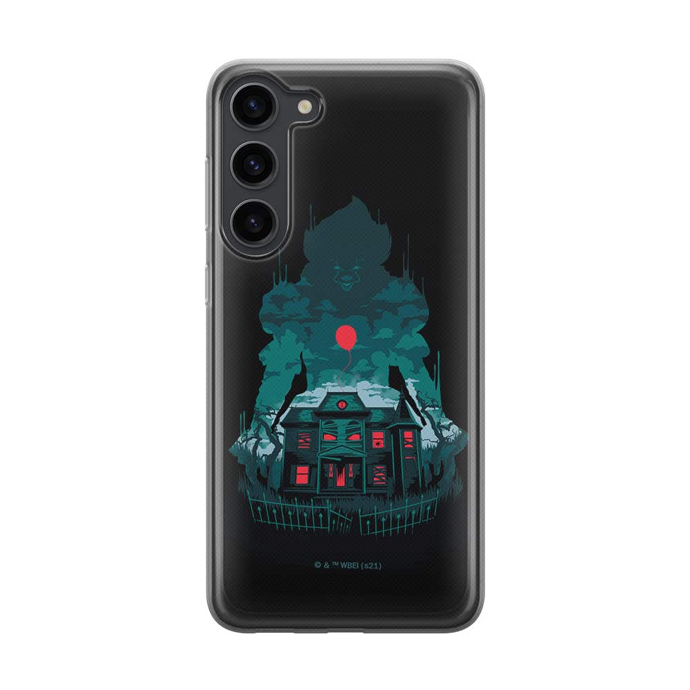ERT GROUP mobile phone case for Samsung S23 original and officially Licensed Horror pattern It 015 optimally adapted to the shape of the mobile phone, case made of TPU