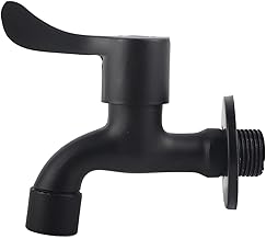 Torneira de aço inoxidável 304 preta para montagem em parede torneira de jardim torneira de pia de banheiro torneiras de pia de banheiro toque em torneiras de pia de banheiro(Torneira de piscina)