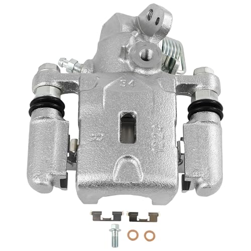 Image of SCITOO 19B3303 Rear Right Disc Brake Caliper w /Bracket Fit For Hyundai For Elantra 2005-2006,For Kia For Spectra 2005-2009,For Kia For Spectra5 2005-2009, Single Piston
