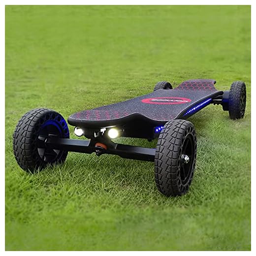 ET Electric Skateboards 4000 Watts | 12S3P | 35 mph | 22 Miles Range | 6" Wheels | Cool Lights | Made by CNC | with Remote | Suitable for All Terrain | for Adults | Your First Electric Skateboard