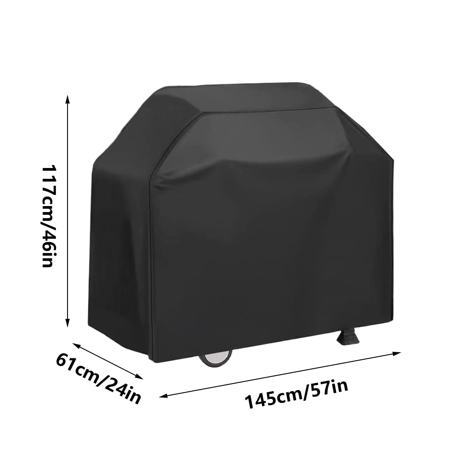 Funda para Barbacoa - Funda para Carrito de Barbacoa - Protector Impermeable para Patio, Camping, Equipo de Cocina al Aire Libre