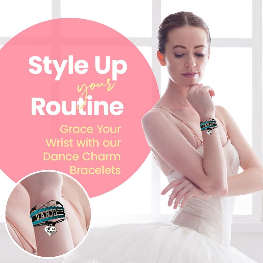 Infinity Collection Dance Bracelet- Girls Dance Jewelry - Gift For Dance Recitals, Dancers and Dance Teams - Image 7