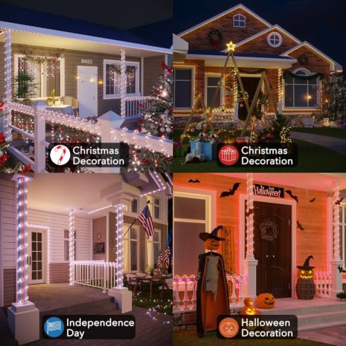 Image of RGB Neon Strip Lights, 12FT Waterproof for Patio & Christmas