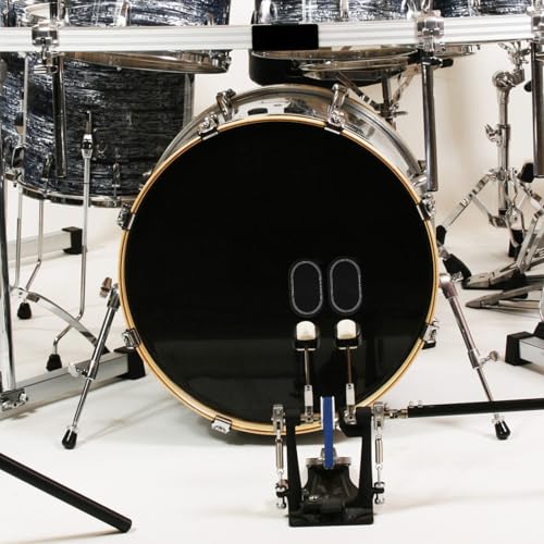 SEWACC 2 Pcs Drum Head Protective Sticker Pad miniatura 6