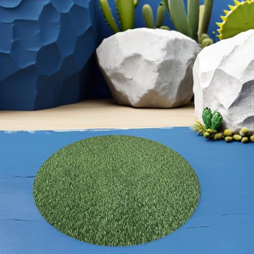 Tapis synthétique vert doux haut de gamme pour terrasse - 7
