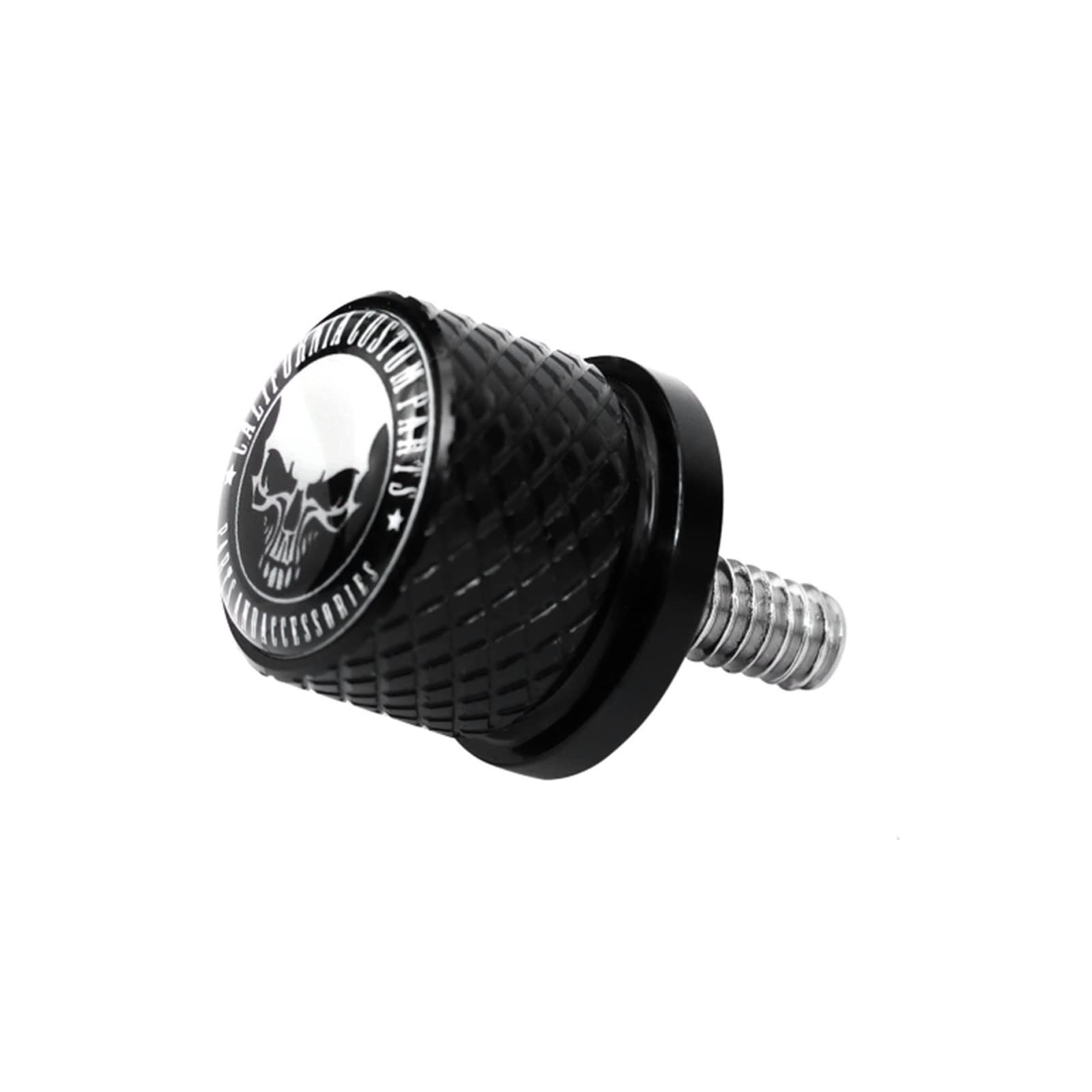 Vite del bullone del Sedile in Acciaio Inossidabile Compatibile con Harley Davidson (Color : 5 Black)