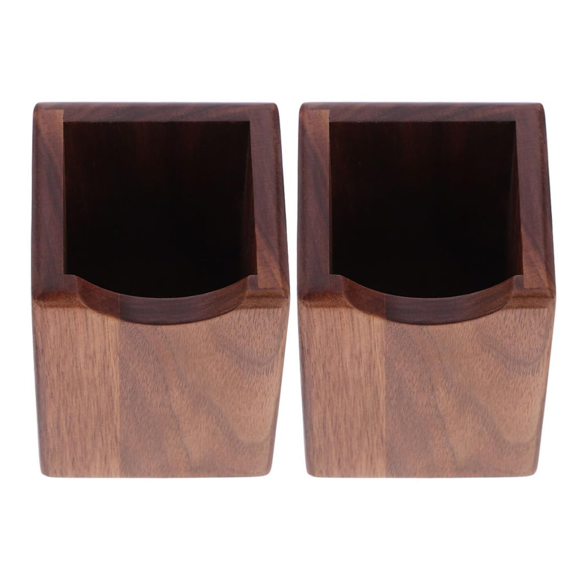 Porte-stylos en bois naturel esthétique élégante et finitions soignées pour bureau