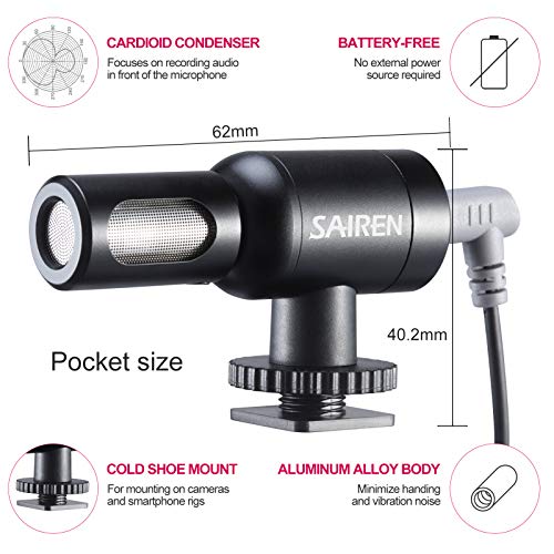 ULANZI Vlog Setup Kits for Gopro 8, G8-9 Housing Case + 3.5mm Video Recording Microphone + Mini Tripod Handle Grip Vlog YouTube Accessories for Gopro Hero 8 Black