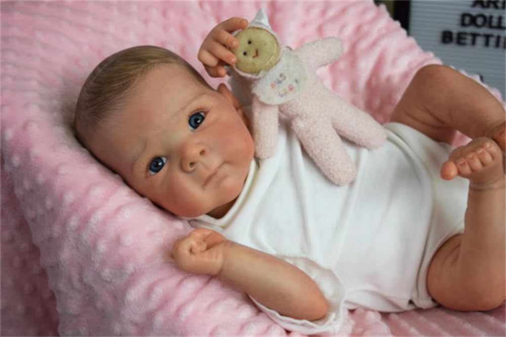 Zero pam Reborn Baby Lebensechte 45CM Babypuppen Puppe Wie Echtes Baby Echte Babypuppe Newborn Reborn Puppe