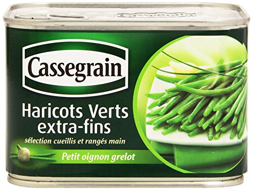 Haricots Verts Extra fins Cueillis Main Cassegrain La Boîte De - vue 10
