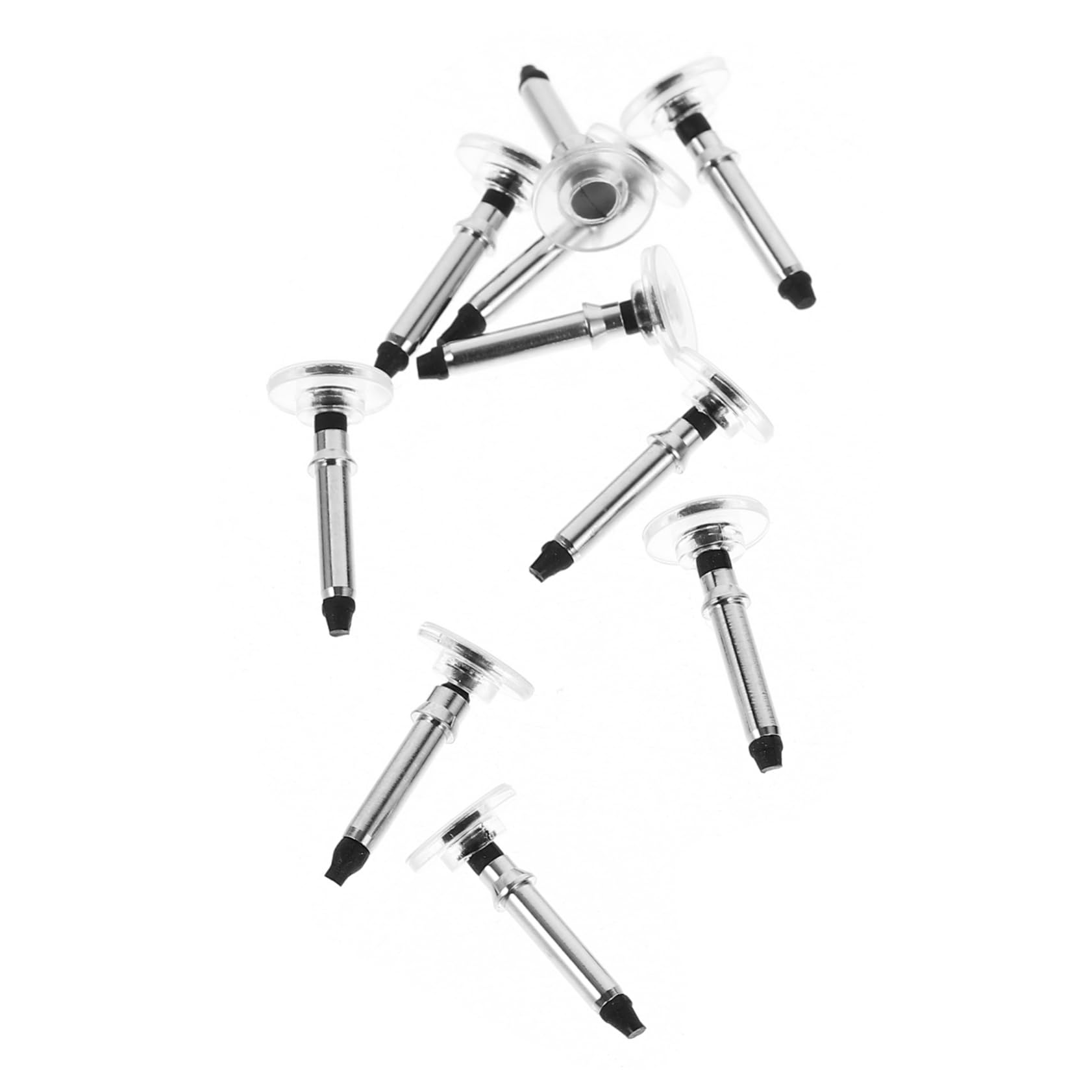 Uonlytech 50piezas Puntas De Repuesto para Lápiz Táctil De Punta De Disco para Pantallas Táctiles Compatible Teléfonos Tabletas y Laptops Diseño Versátil y Fácil Instalación