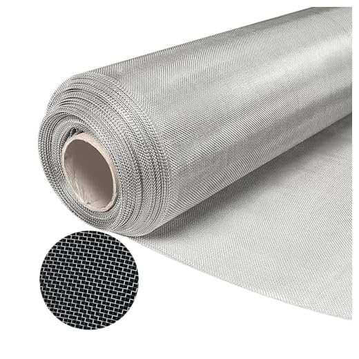 KISKIS Stainless Steel Fine Mesh Screen Roll