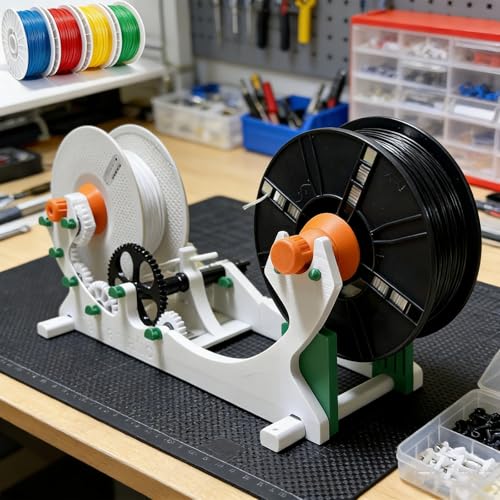 Enrouleur de filament électrique pour sublimer vos ateliers d'impression