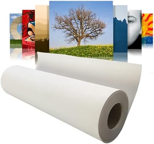 Rollo de lona de inyección de tinta, rollo de lona de polialgodón Rollo de lona mate de gran formato de impresión de inyección de tinta rollo ancho