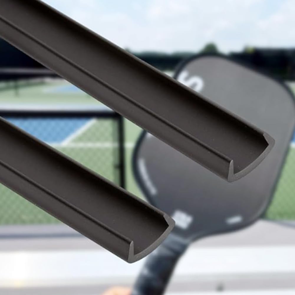 Pickleball - Protector de borde de remo de pickleball para reparar tu pala a nueva y puede ser un paquete de dos cintas de protección, una negra y una blanca