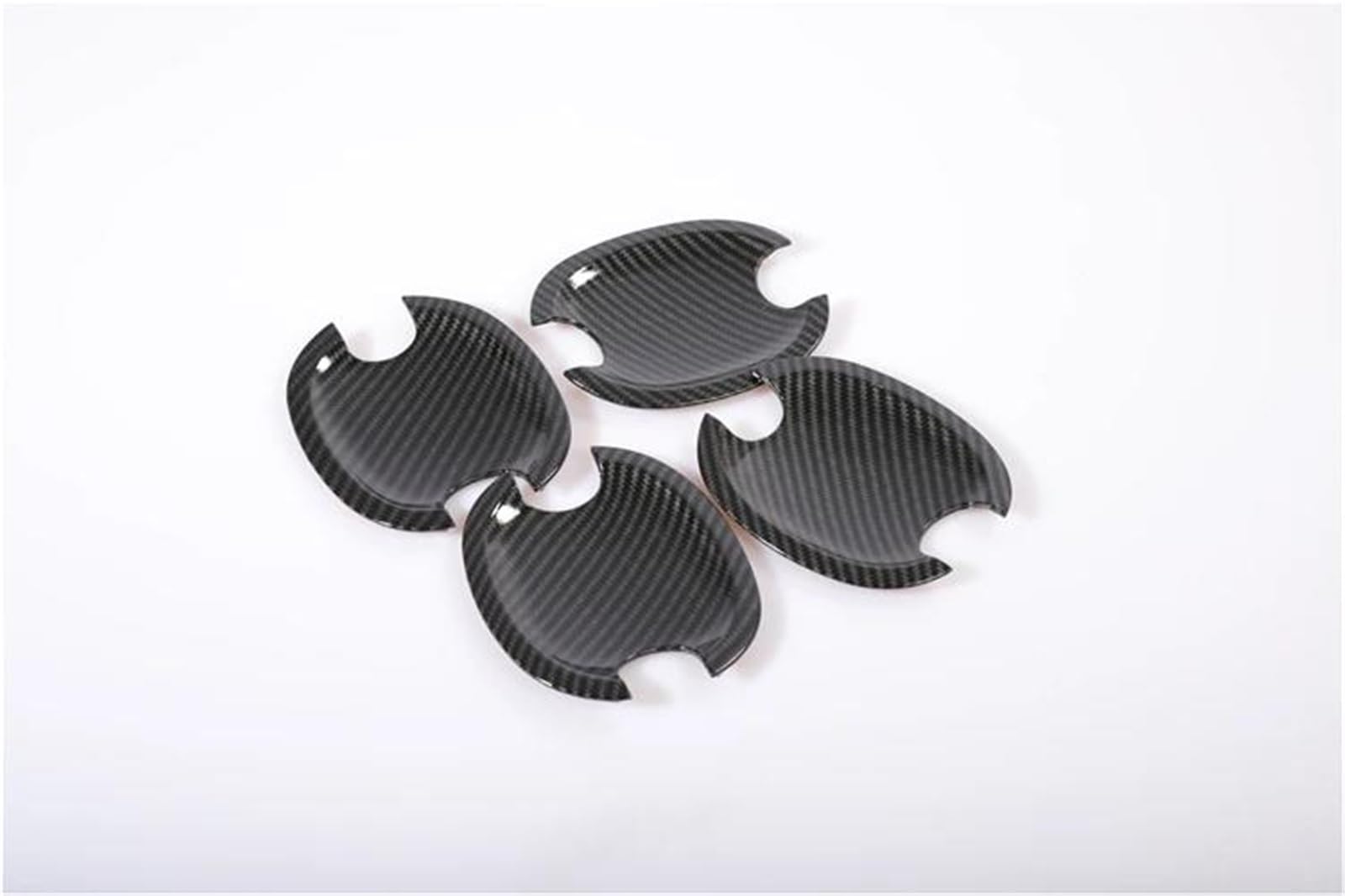 QIBBEI Door Handles for VW for Jetta for MK5 for for Golf for Plus for for GTI 2006-2010 Car Door Handle Cover Cup Bowl Trim Styling