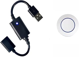 USB Wireless Remote Control Switch 433mhz RF USB Lamp Fan Supply Battery Charger Power Bank Adapter Controller Plug Lighting Wireless Remote Control Switch DIY Controller (with Paste Remote)