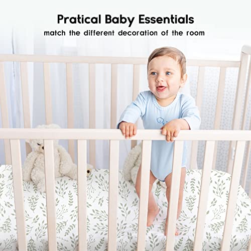 Yoofoss MC-C-013 Baby Crib Sheets For Boys Girls, Fitted Crib Sheet 2 Pack thumb #5