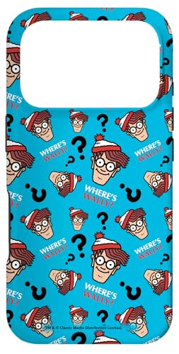 ウォーリーをさがせ Faces and Question Marks All-Over Print スマホケース iPhone 17 Pro 用