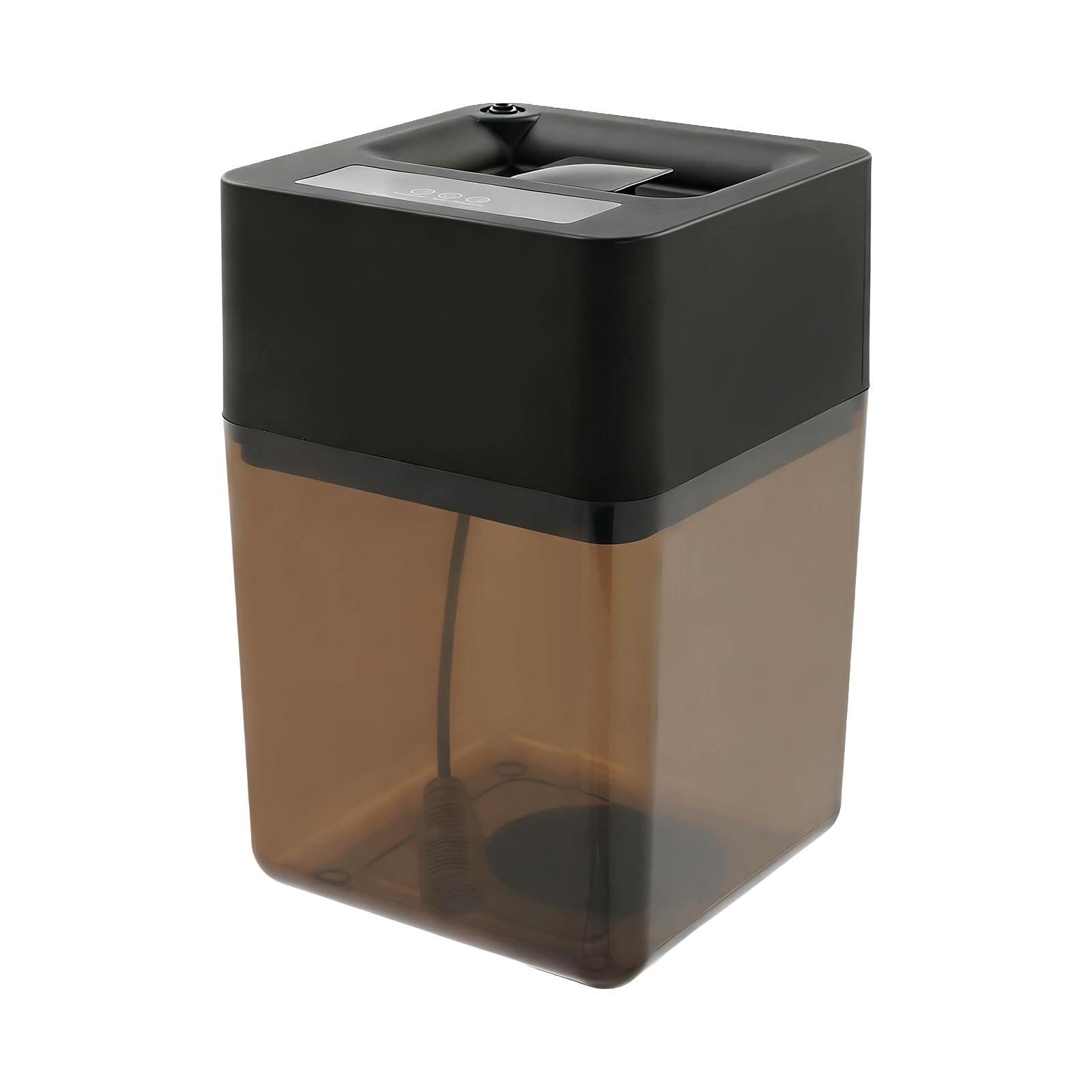 Brumisateur automatique pour reptiles avec 4 buses à 360°, réservoir de 12 l, minuterie (durée de pulvérisation 5 à 60 s / pause 1 à 24 heures), tuyau de 10 m, brume silencieuse pour terrarium