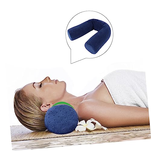 Oreiller cervical mousse à mémoire de forme ergonomique pour lit et bureau