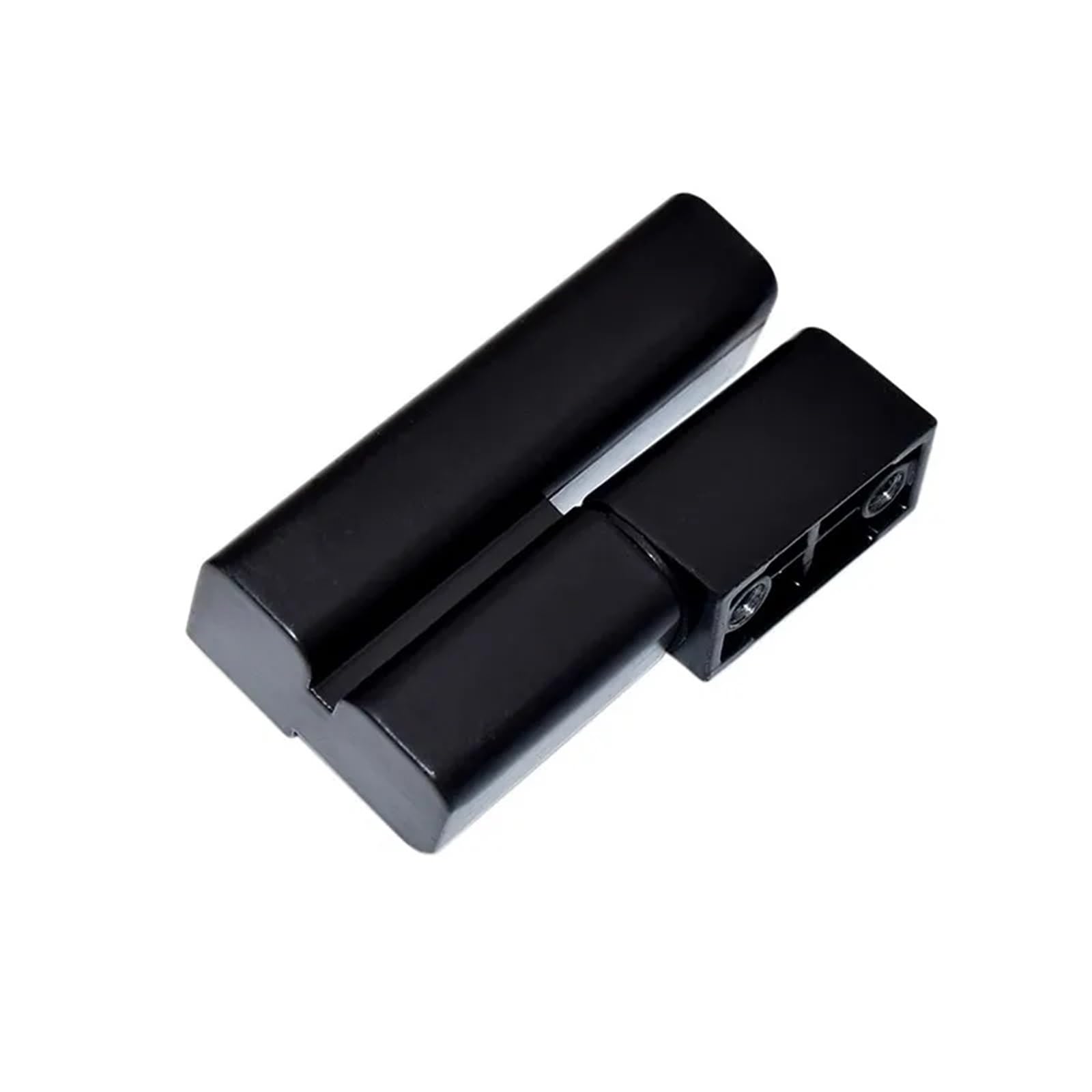 Bisagra de puerta oculta con bisagra de gabinete de aleación de zinc for conector de caja de hardware de muebles(Steel,2pcs Left)