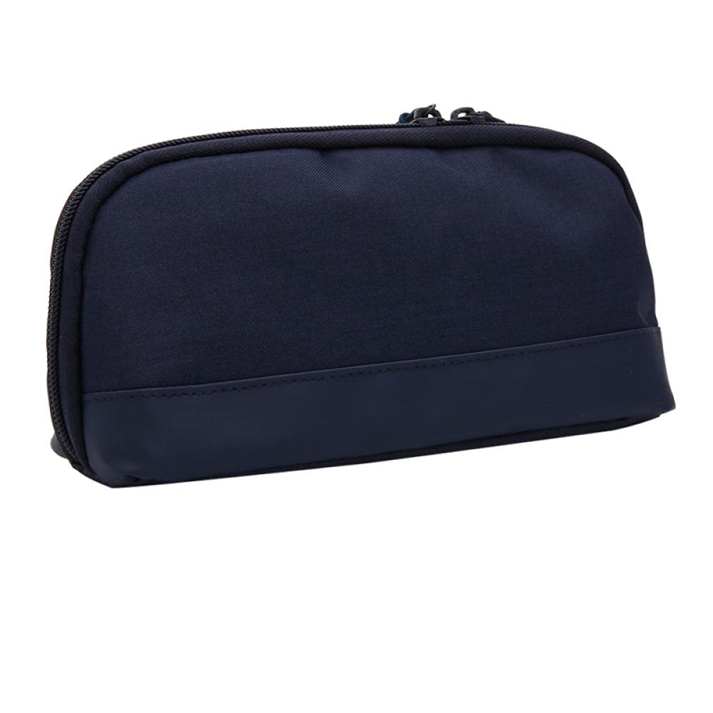 Estuche Organizador Cartuchera Estuche Escolar Estuche Lapices Triángulo Papelería Bolsa Grande Capacidad Estudiante Papelería Caja Multifuncional Lápiz Caja Simple Negocio Papelería Bolsa-Color Azul