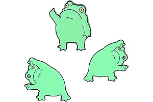 Peculiar Enamel Pin: The Quirky Frog Anime Accessory