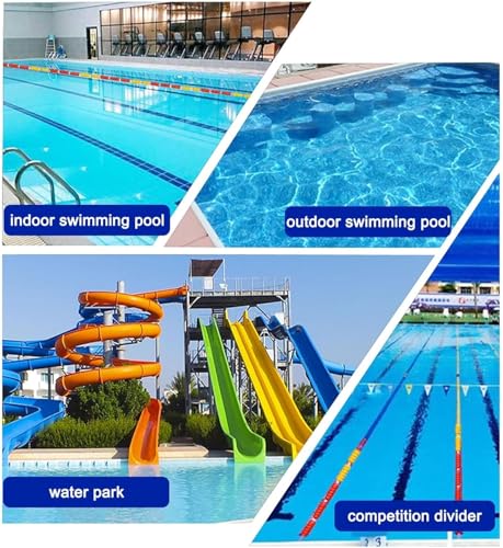 Flotteur de sécurité pour piscine : corde réglable de 4 à 12m
