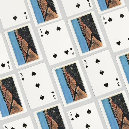 Lantern Press Arizona Santa Fe Train Naipes Poker 52 miniatura 4