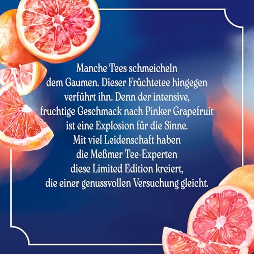 Meßmer Pink Grapefruit x Bridgerton Limited Edition | 23 Teebeutel | verführerisch-fruchtig