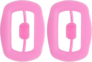 Dental Mouth Bite Internal Mouth Opener, 2pcs Silicone Cheek Retractor Reusable Portable Dental Mouth Opener for Oral Inspection (Pink)