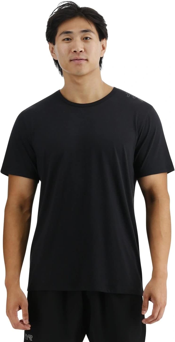 TYR USSTMS3A1XXL Unisex S/S Tee Black XXL