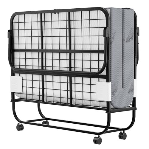 Homieasy Folding Bed with Mattress, 75