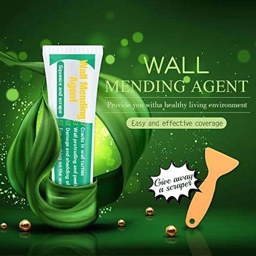 Drywall Patch - Wall Mending Agent - Quick & Easy Solution to Fill The Holes in Your Walls-Also Works on Wood & Plaster - Self-Adhesive Drywall Repair Putty