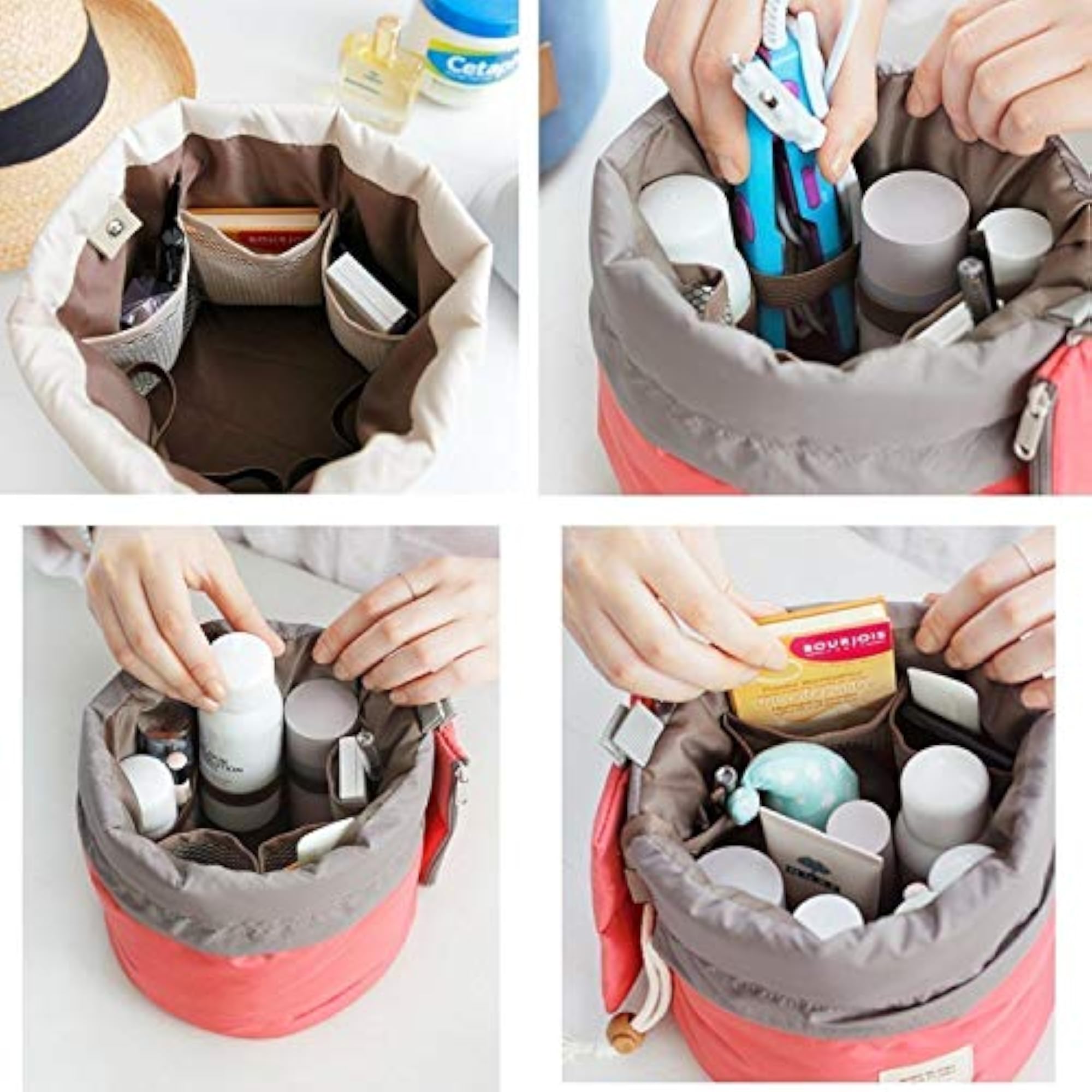 Makeup Pouch Cosmetic Organizer Toiletry Bag
