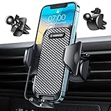 【2 in 1 Handyhalterung für 99.9% Lüftungsgitter】Ausgestattet mit 2 Lüftungsclips 2.0 – Drehverschluss und 3 Gang Schalter: Wähl das passende Clip vom Paket, um die Halterung im Auto zu befestigen. VANMASS kümmert sich darum, was dir wichtig ist. Wir konzentrieren uns auf jedes Detail im Ernst. Obwohl die Lüftung vertikal / horizontal ist, kann die Smartphone Autohalter daran perfekt angebracht werden. Zwar auf holpriger Straße hält die Halterung noch bombenfest an der Lüftung