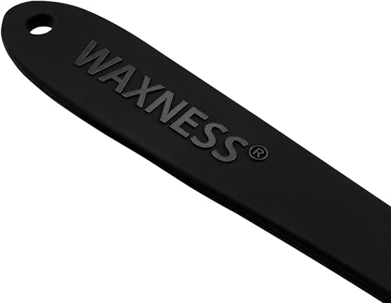 Waxness Silicone Wax Stirring Large Spatula Black 12 X 1.18