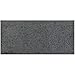 Salonloewe Zerbino lavabile, antracite, 030 x 060 cm, tappetino minimo, tinta unita, tappetino per ingresso sottile