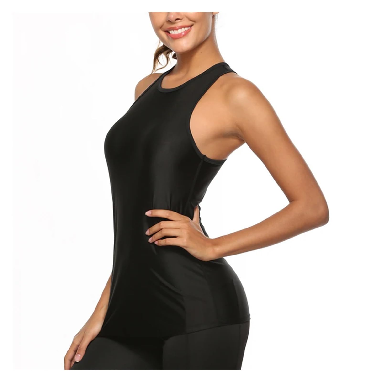 Tank Women's Blouse Top Chaleco de Yoga for Mujer, Camiseta Gimnasio, Camisetas Deportivas Secado rápido, Top con Espalda Cruzada, Fitness for, Deportivo sin Mangas