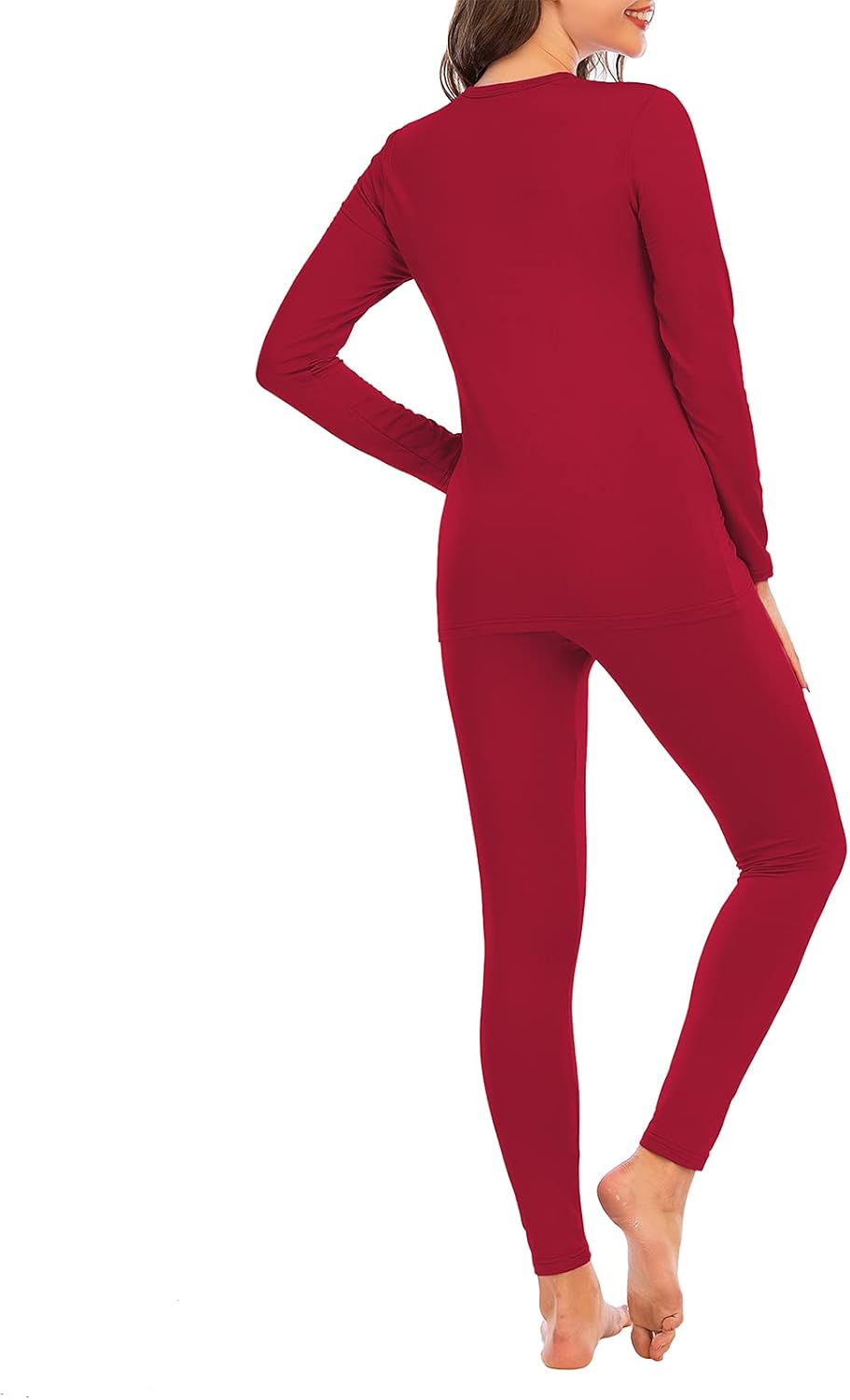 American Trends Womens Thermal Underwear Set - Long Johns for Base Layer Women with Fleece Lined for Winter-Warm Loungewear - Image 7