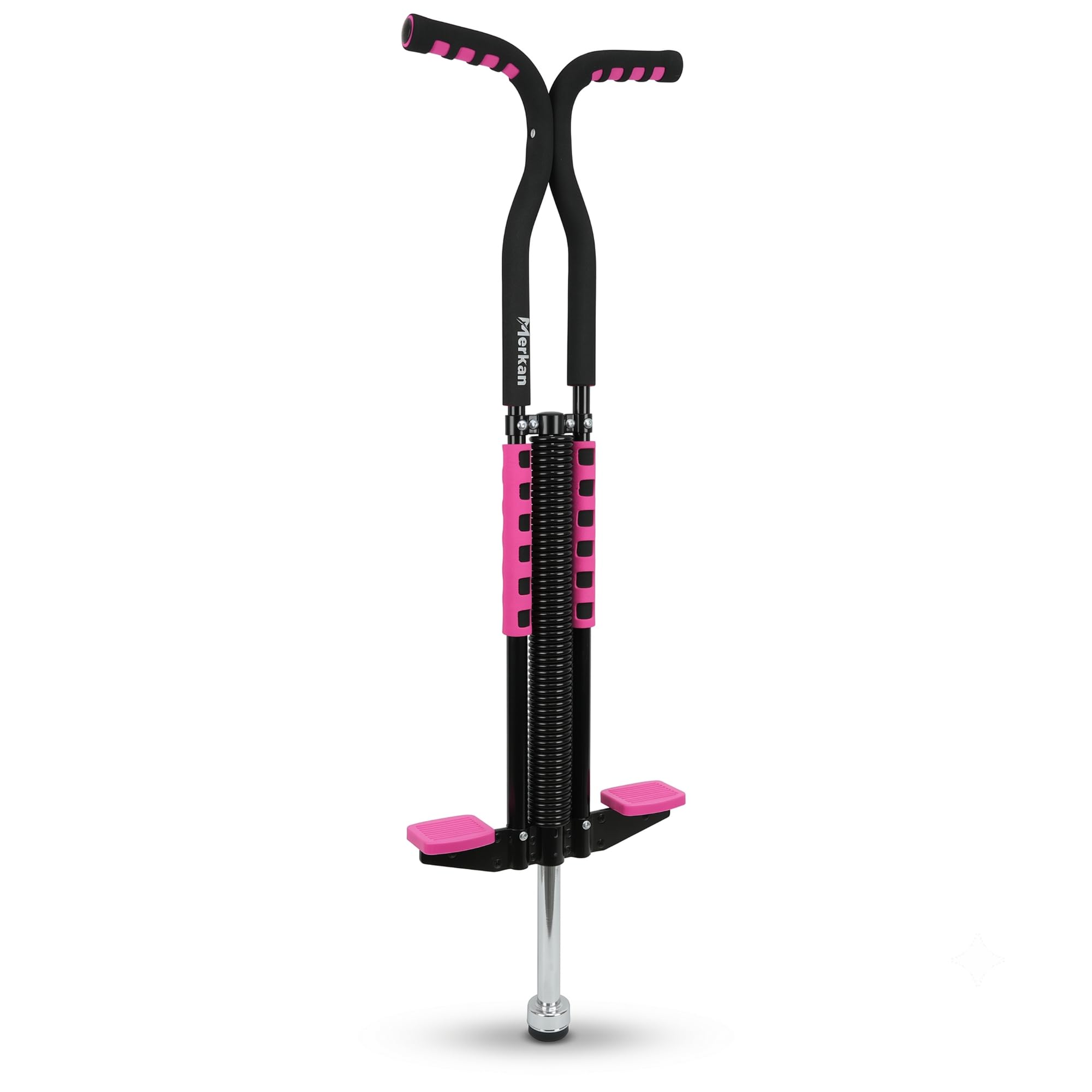 Pogo Stick, Jump Stick, Barre de Saut, Modèles pour Enfants, Poignées en Mousse Souple, jusqu'à 70 kg