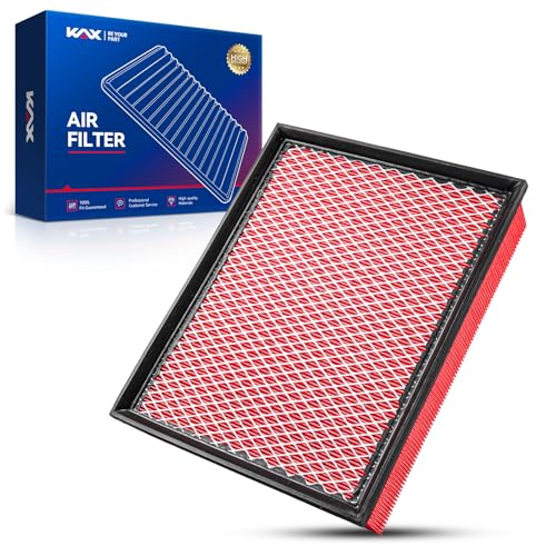 KAX Engine Air Filter, CA10228 Replacement for Dodge Nitro 2007-2011 & Jeep Liberty 2008-2012, Flexible Panel
