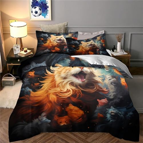 Housse de couette 3D microfibre de qualité supérieure parure de lit 200x200cm