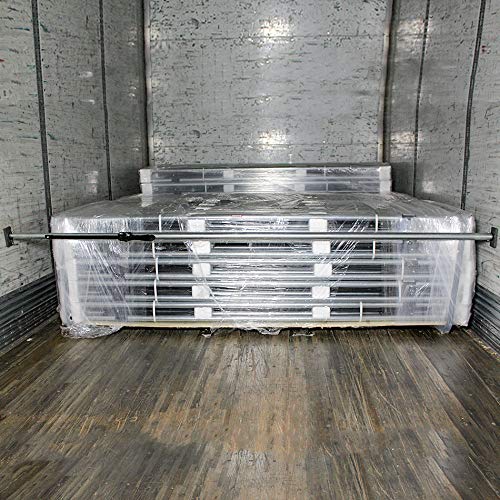 DC Cargo Mall Extra Long 96112 Inches Steel Load Lock Cargo Bar TieDown for Enclosed Trailers