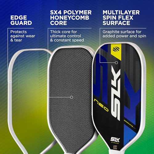 Image of Selkirk Sport SLK Pickleball Paddles Set of 2 | Designed in The USA | Choose The SLK Neo Graphite, SLK Neo Fiberglass Pickleball Set or SLK Atlas Pickleball Bundle
