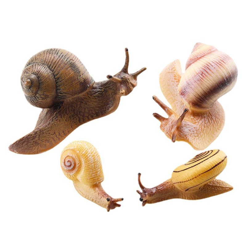 Figurines d'escargot Supvox créatives pour décorer un gâteau d'anniversaire enfant unique