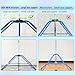 MARFULA Foldable Gymnastic Bar for Kids Ages 3-9, 9 Height Levels, 200 lbs Weight Capacity, 5 Ft Length Gymnastic Kip Bar with Mat, Gymnastic Equipment for Home and Gym Center Indoor Outdoor Use