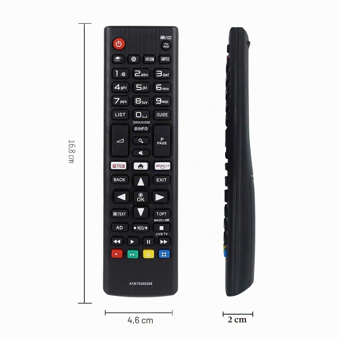 Remplacement telecommande LG pour telecommande Universelle LG Smart TV
